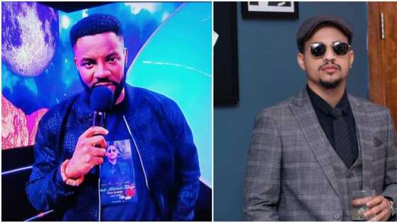"Always in our memories": Ebuka stirs emotions as he wears shirt with Rico Swavey's face on it, photos trends