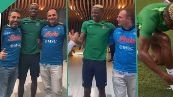"Most popular player": Napoli fans storm Ivory Coast to support Victor Osimhen as AFCON kicks off
