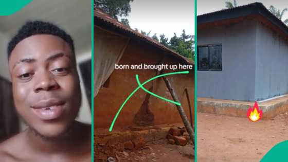 Man sells phone to complete house his late father started building since 2007: "Best thing I did"