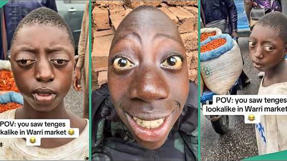 Young boy with striking resemblance to Tenge Tenge gets attention on TikTok, people react