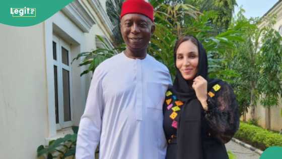 “Congrats on your pregnancy”: Regina Daniels' Moroccan co-wife Laila’s new video causes stir