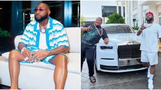 "Body go don de sweet Chiefpriest now": Reactions as Davido and bestie reconcile, sweet video goes viral