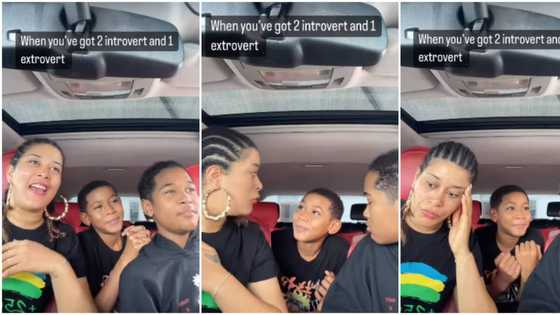 “2 introverts and 1 extrovert”: Adunni Ade shares funny video with sons, fans gush over their good looks