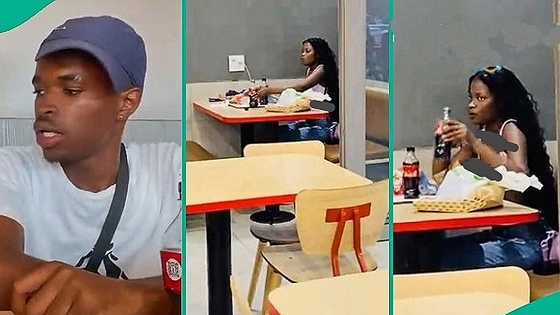 Observant man notices what girl did to his bottle of drink at restaurant, video goes viral