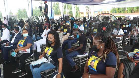 Prominent Nigerians attend Yinka Odumakin's lying-in-state ceremony