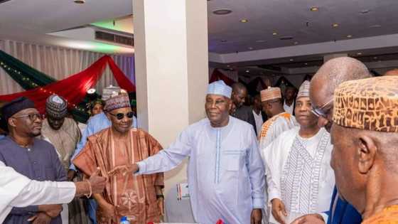 Karin Bayani: Atiku Abubakar da Wasu Fitattun Gwamnoni Sun Dira Wurin Liyafa, Bayanai Sun Fito