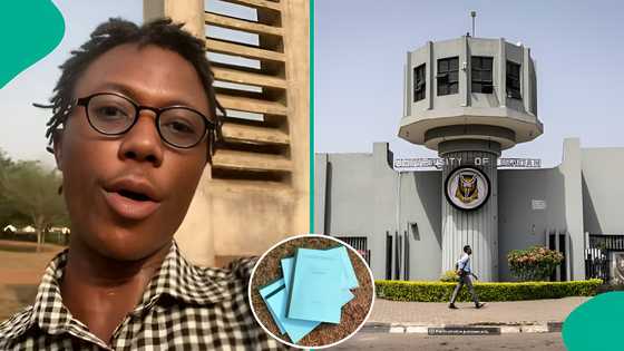 Master’s student at University of Ibadan kneels to beg God, makes one strange request