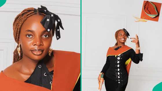 Akwa Ibom University student who struggled with 16 carryovers finally bags degree, mentions grade