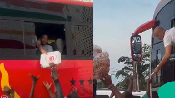 Viral video sparks outrage as Nigerians scramble for leftover pizza from South African players in Abeokuta