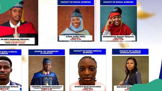 Olaniyi Mubaraq Olawale: LASU unveils best-graduating students from each faculty