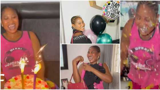 Nigerian lady throws birthday surprise for her maid, touching video stirs massive reactions online