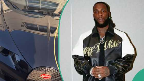 Fans stunned as Burna Boy splurges billions of naira to acquire a Bugatti W16 Mistral, video trends