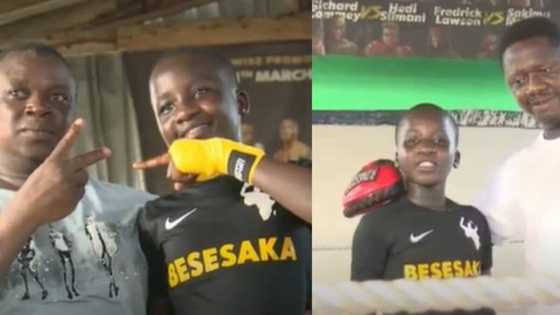 Stunning video of 11-year-old African boxer who wants to become world's best emerges