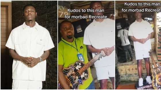 Mohbad: Lookalike sculpture of late singer in viral video causes a stir: "It looks real"