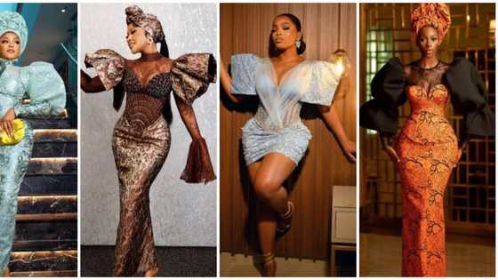 Style trend: 9 beautiful big-sleeved asoebi looks to replicate if you love drama