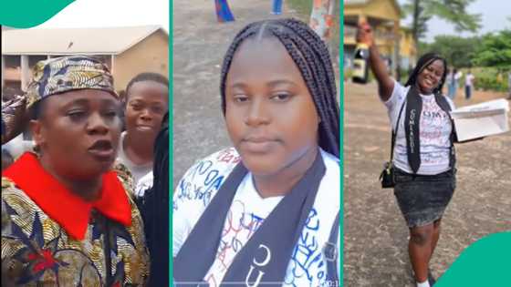 "No man touched her": Mother storms Abia State University, celebrates daughter who graduated pure
