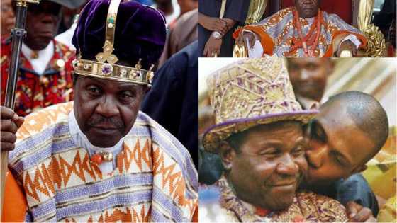 Rai da ajali: Hawaye sun kwaranya yayin da fitaccen basaraken da ya fi dadewa a jiha ya kwanta dama