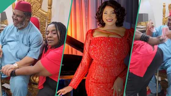 "I came in through the door, not window": Rita taunts Judy Austin in Pete Edochie's presence