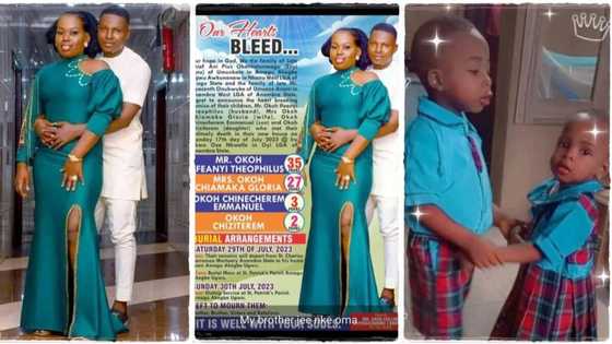 "Our hearts bleed": Nigerian man, his wife, and 2 children die on same night after moving into their new house