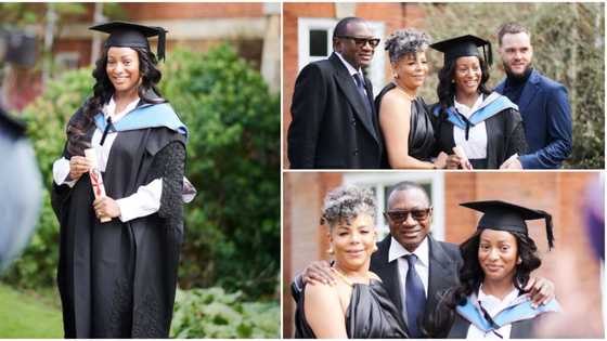 "I'm a degree hotter": Cuppy shares moments with lover, gift she got from her dad as she graduates from Oxford