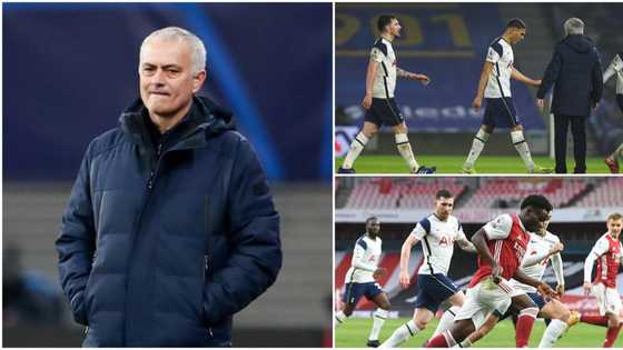 Mourinho makes stunning statement after Tottenham's defeat to Arsenal during epic North London derby