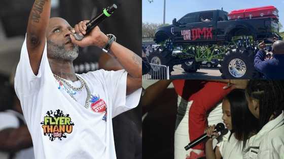 DMX: Emotions run high as monster truck carries casket of late rapper to his memorial