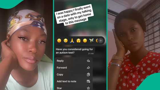 Lady confused, shows message man sent her on WhatsApp after their date: "I don't know what I did"