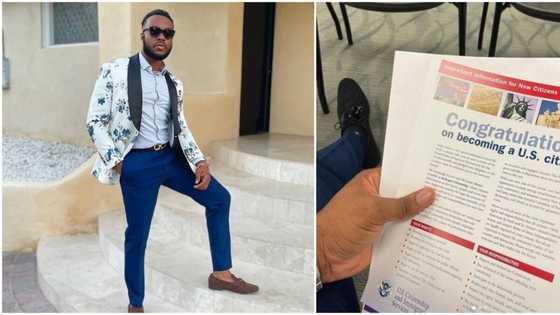 Instagram comedian Chief Obi teases his fans over his new accent as he becomes a US citizen