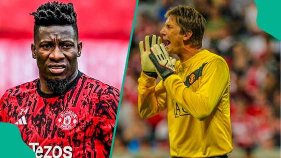 Van der Sar breaks silence on Onana’s blunders, sends message to Man United goalkeeper