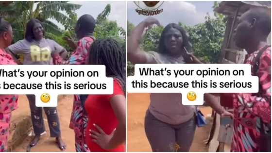 Drama as Nigerian mum returns for her child 7 years after she abandoned him, grandma refuses to release him