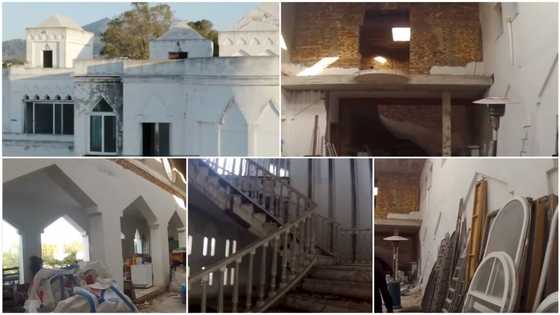 Billionaire builds house with gold & marble, abandons mansion after his death, video shows its interior