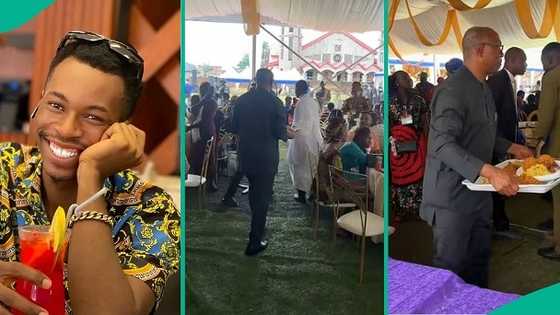 Man shares observation about Peter Obi after closely watching him share food at event