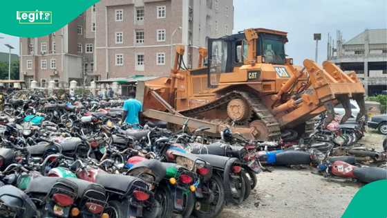 Haramta acaba: Hukumar FCTA ta ruƙurƙushe babura sama da 600 a Abuja