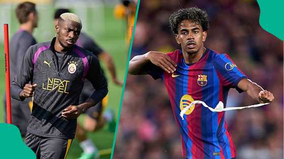 Victor Osimhen's Galatasaray vs Barcelona makes history before kickoff of UCL clash