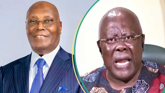 "Advise Tinubu not me": Atiku fires shots at PDP bigwig, Bode George