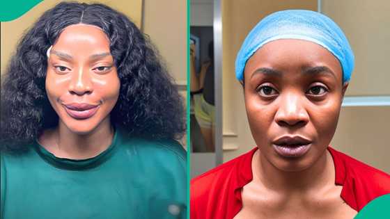 Uche Ogbodo flaunts new look after facial cosmetic procedure amid marriage crash