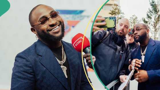 Davido finally speaks after performing at 50th PFA Awards, shares photos: “Thank you for the opportunity”