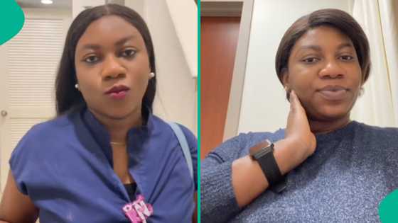 Nurse who moved to United States shares how much she earned monthly in Nigeria, people react