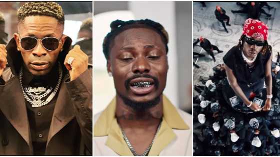 “Ghana boy wey dey go foreign”: Shatta Wale calls Fireboy, Asake’s Bandana his best song in 2022, sings along