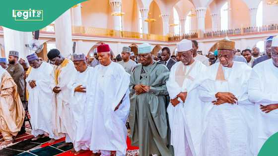Just in: Shettima, Atiku, others storm Abuja, video emerges