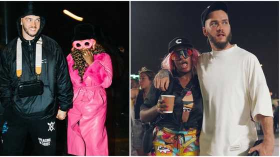 Wedding loading: DJ Cuppy’s oyinbo lover Ryan Taylor confirms her new status in his life, shares pics