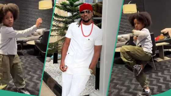 Paul Psquare shares video of daughter vibing to his new Amapiano hit: “She don watch her papa tire”