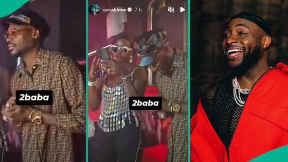 2Baba and Natasha groove at Lagos nightclub amid Annie's return, Davido spotted in video