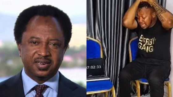 Cry-a-thon: Shehu Sani reacts as man goes blind while attempting to break Guinness World Record
