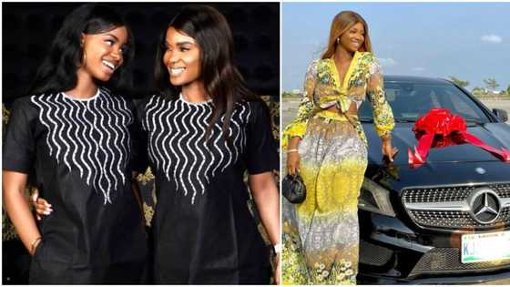 Iyabo Ojo's 19-year-old daughter Priscilla buys brand new Benz, actress says she worked hard and saved well (photos)