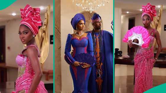 JP 2025: Mercy Aigbe's daughter Michelle dazzles in pink gown, mum drags, “My girl”