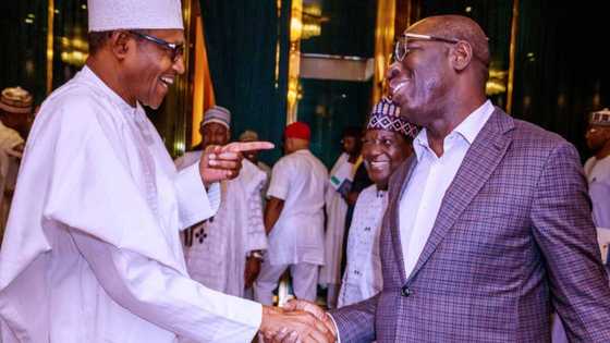 Yanzu yanzu: Buhari ya taya Obaseki murnar sake lashe zaben Edo