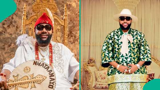 Socialite E-Money arrested by EFCC for spraying dollars, gets flown to Abuja for questioning