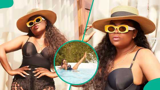 Funke Akindele likened to Beyonce as she shows skin in rare photos: “We don’t get this often”