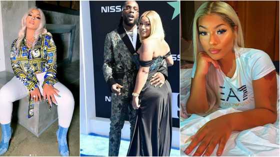 Burna Boy's British girlfriend Stefflon Don promises to send N2.2m to Nigerian man to treat his sick mom